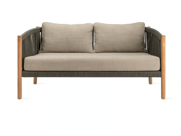 LENTO - 2 seater rope garden sofa by Vincent Sheppard - view 2